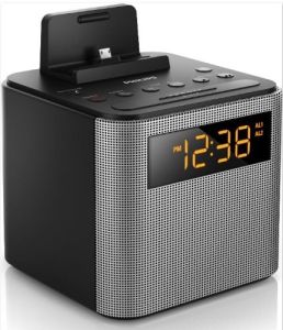 PHILIPS AJT3300 Bluetooth Dual Alarm Clock Radio iPhone/Android Speaker